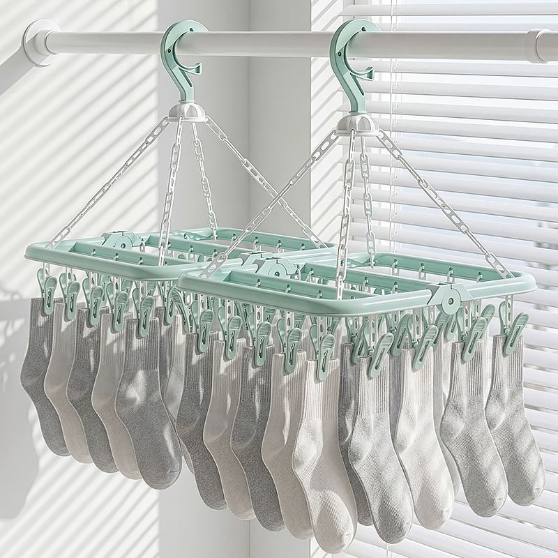 多機能折りたたみ式収納乾燥ラック子供用プラスチック製防風衣類 - Sock Organizer Tray のレビューと価格