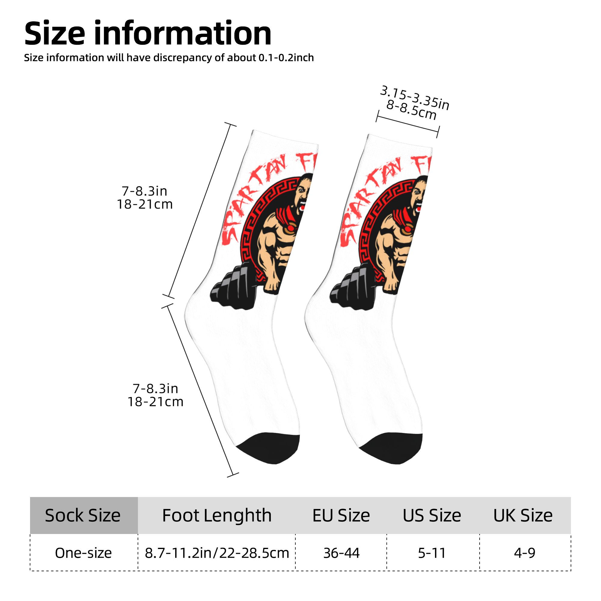 カスタムスパルタンジムメンズクルーソックスユニセックスノベル - Dress Sock Men のレビューと価格