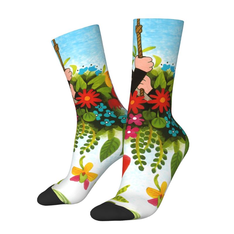 カスタム ザ・リトル・モール メンズ クルーソックス ユニセ - Dress Sock Men のレビューと価格