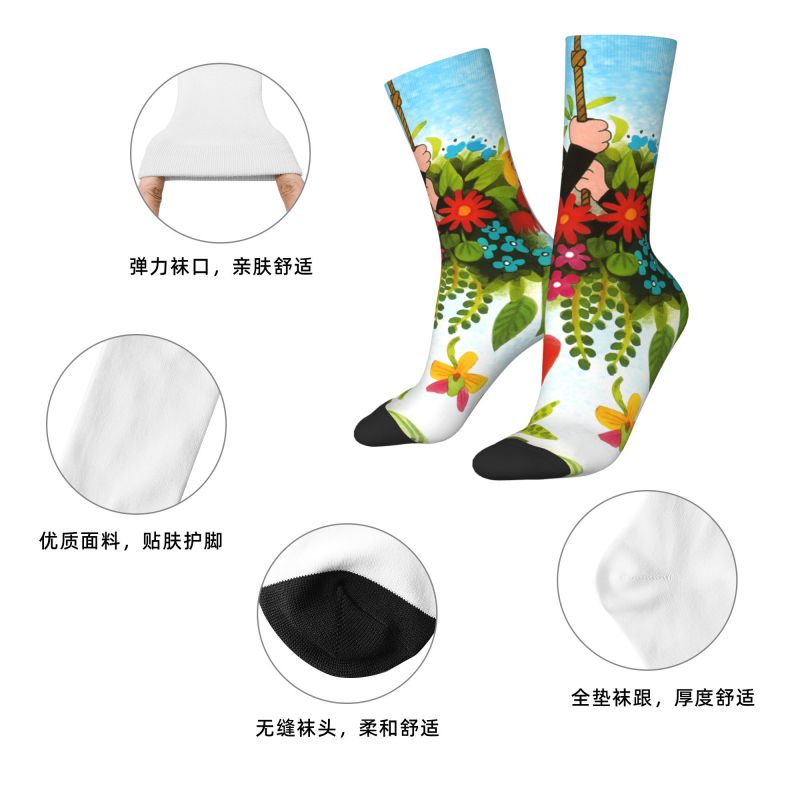 カスタム ザ・リトル・モール メンズ クルーソックス ユニセ - Dress Sock Men のレビューと価格