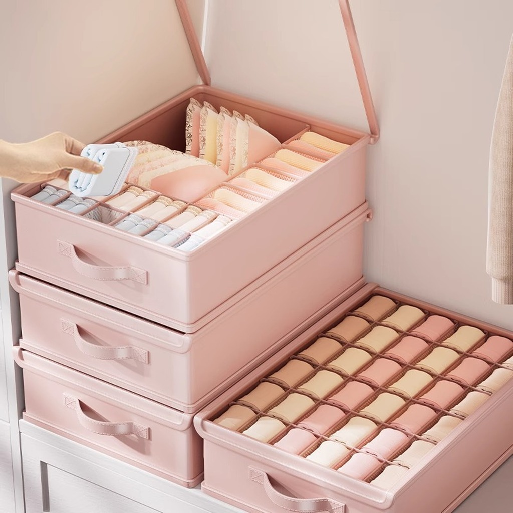 マルチグリッド下着収納ボックスコンパートメント引き出しオーガ - Sock Organizer Tray のレビューと価格