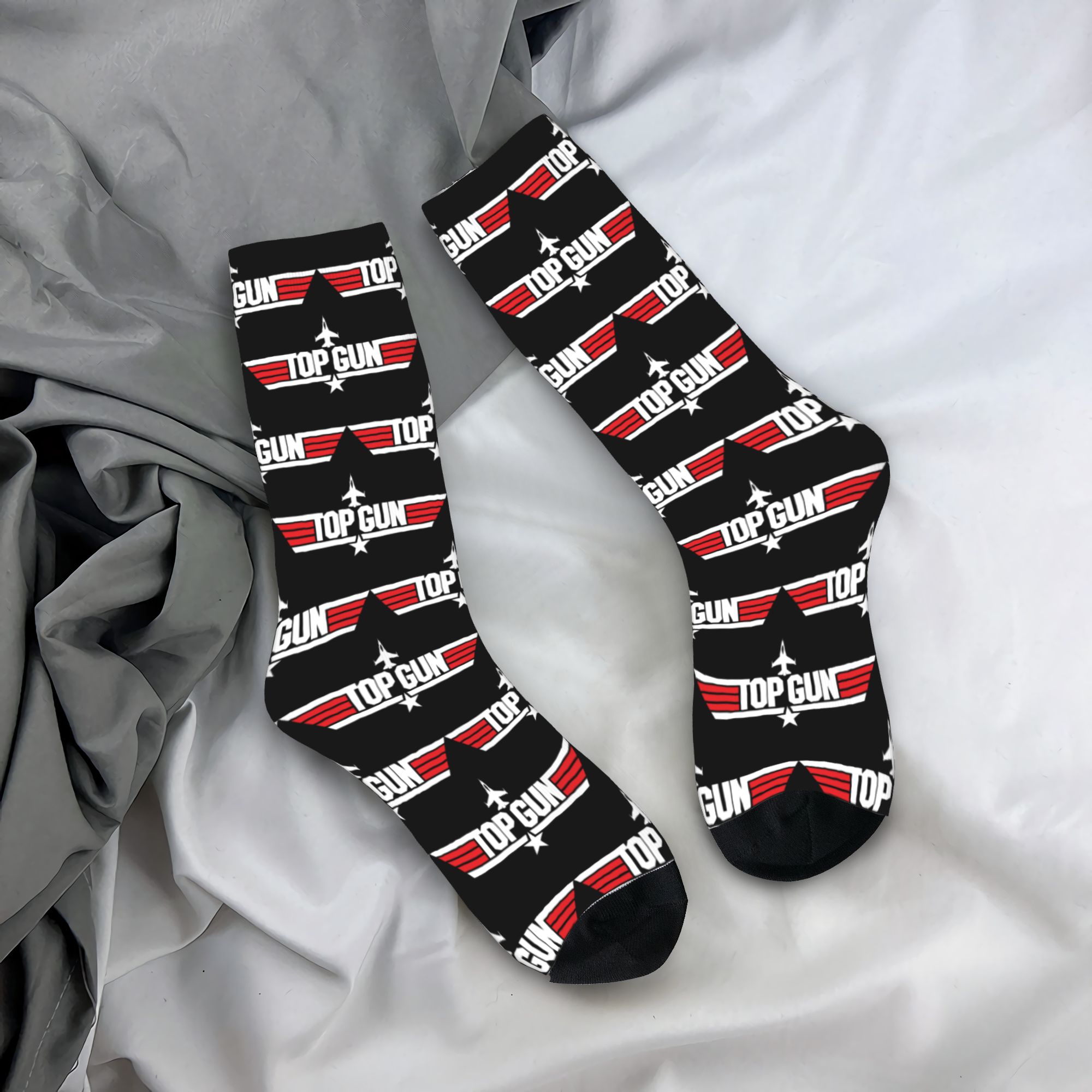 カスタム マーベリック フィルム トップガン メンズ クルー - Dress Sock Men のレビューと価格