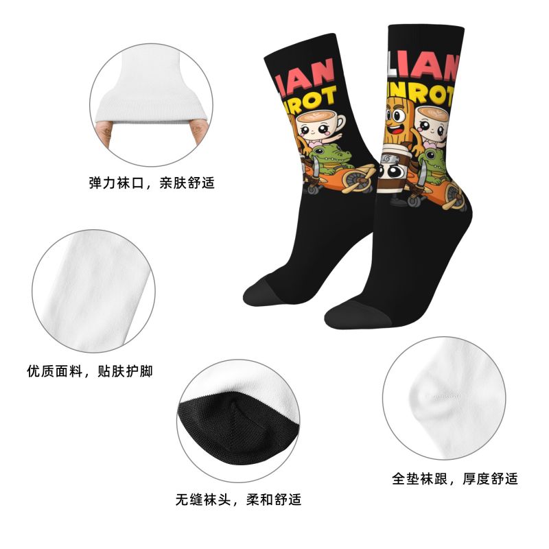 カスタムイタリアンブレインロットドレスソックスメンズレディー - Dress Sock Men のレビューと価格