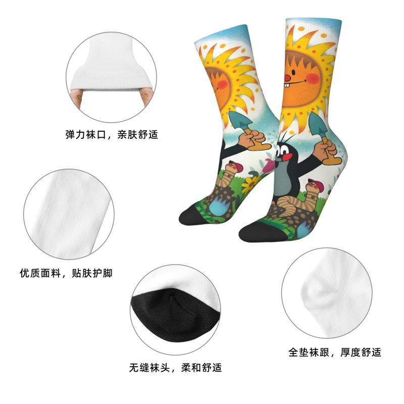 カスタム ザ・リトル・モール メンズ クルーソックス ユニセ - Dress Sock Men のレビューと価格