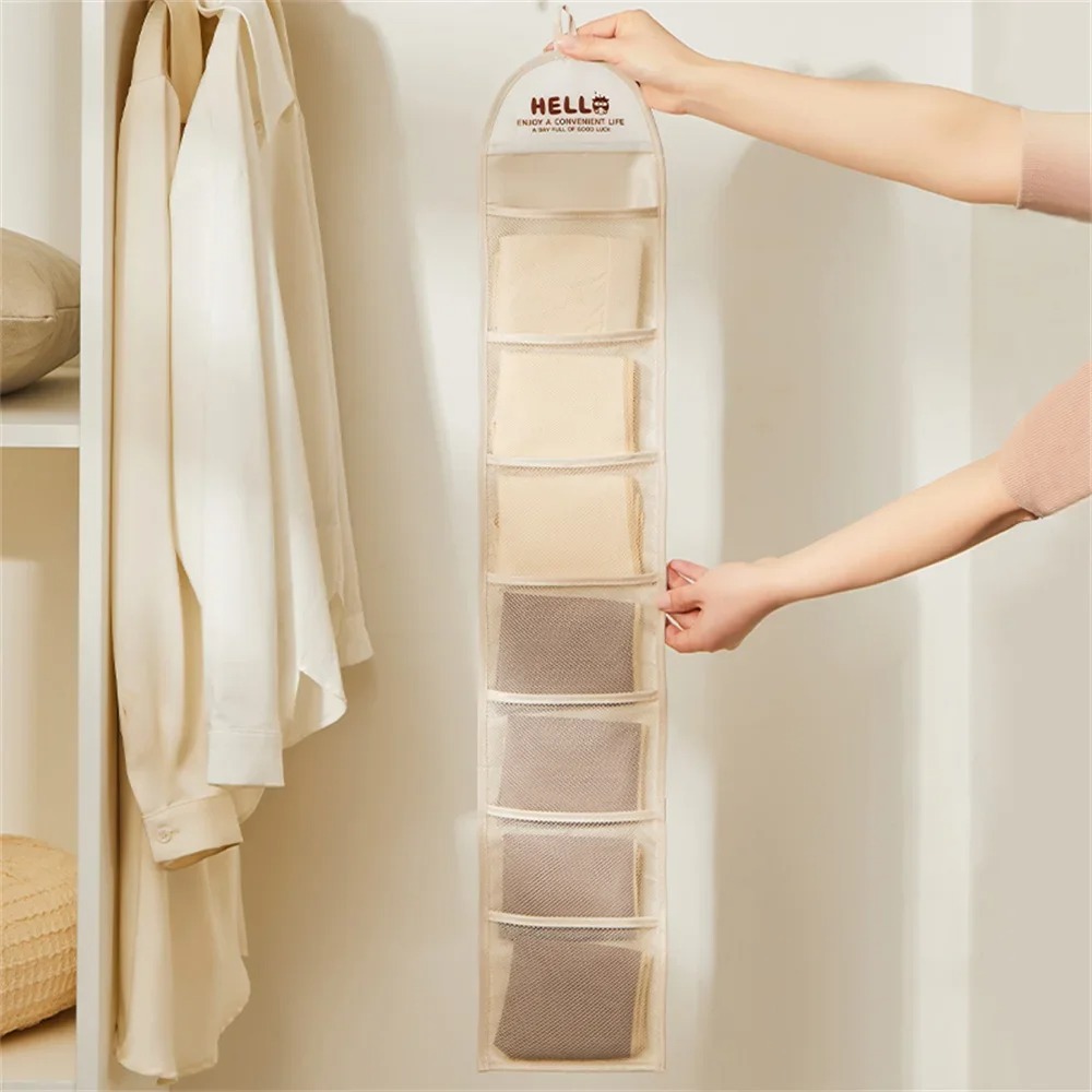 多層収納 吊り下げ収納 寮の部屋 バックドア収納袋 下着収納 - Sock Organizer Tray のレビューと価格